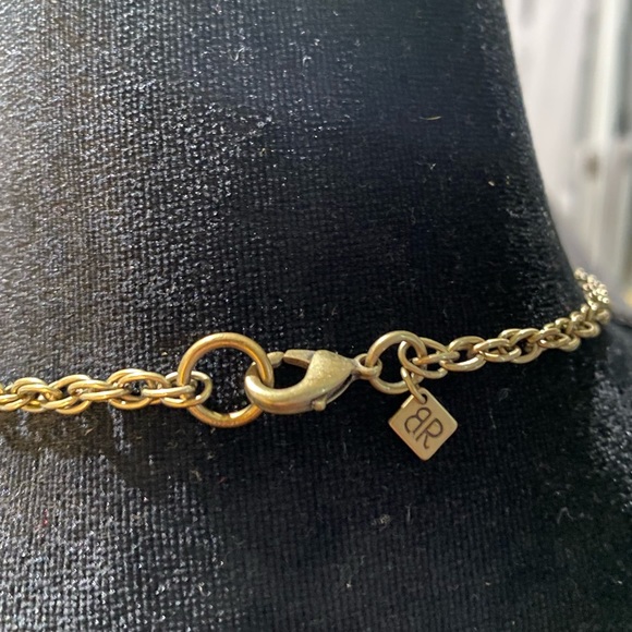 Gently used Banana Republic jeweled acrylic statement necklace - Picture 4 of 4